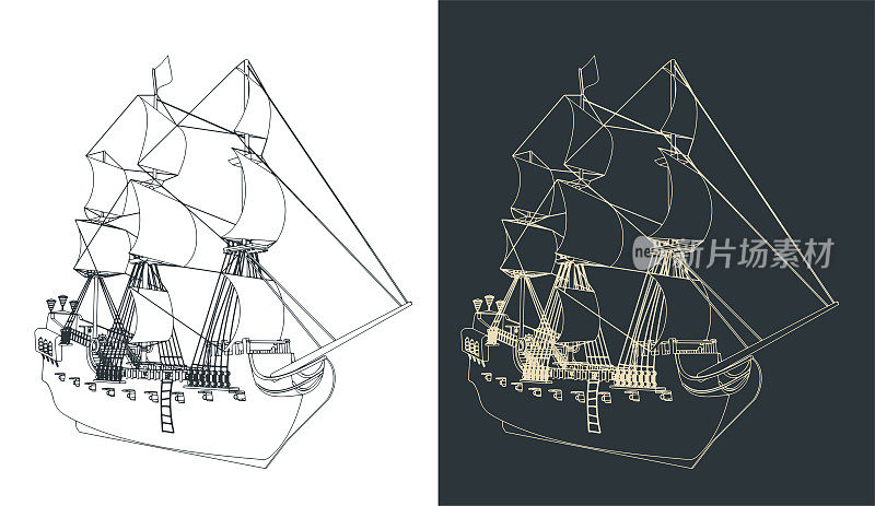 16 -18世纪的帆船